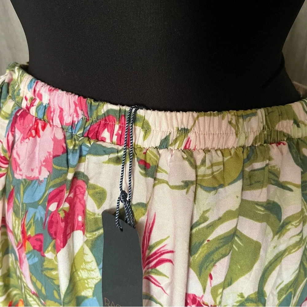 Rachel Roy Colorful Floral Wrap Skirt - Picture 6 of 8